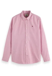 Scotch & Soda Langarmhemd Rosa/Lila