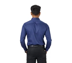 Kut For You Langarmhemd Herrenhemd (für Männer und Jungen) Hellblau/Blau/Schwarz/Dunkelblau