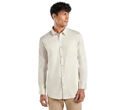 Kut For You Langarmhemd Herrenhemd (für Männer und Jungen) Khaki/Beige
