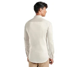 Kut For You Langarmhemd Herrenhemd (für Männer und Jungen) Khaki/Beige