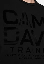 CAMP DAVID T-Shirt FITNESS CHALLENGE Kurzarmshirt Schwarz/Rot/Grau/Orange/Dunkelrot/Beige/Dunkelgrün
