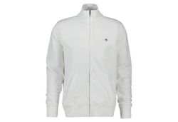 Gant Sweatjacke REG SHIELD FULL ZIP SWEAT Weiß