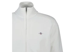 Gant Sweatjacke REG SHIELD FULL ZIP SWEAT Weiß