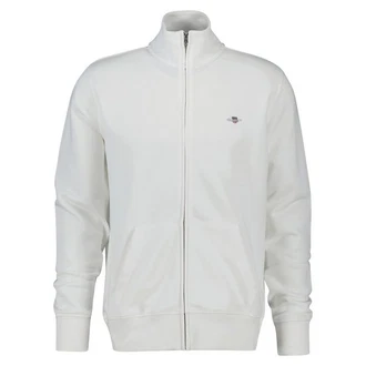Gant Sweatjacke REG SHIELD FULL ZIP SWEAT Weiß Gant Sweatjacke REG SHIELD FULL ZIP SWEAT Weiß