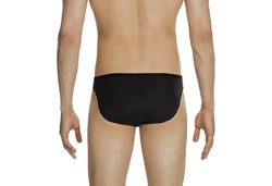 Hom Slip Herren Micro Briefs Plumes Dunkelblau/Schwarz/Blau