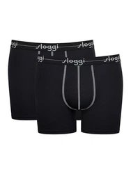 SLOGGI Boxershorts 'men Start' Grün/Schwarz/Beige/Blau