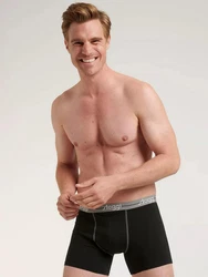 SLOGGI Boxershorts 'men Start' Grün/Schwarz/Beige/Blau