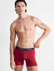 SLOGGI Boxershorts 'men Start' Dunkelblau/Dunkelrot/Gelb/Bordeaux