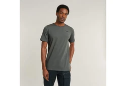 G-STAR T-Shirt Slim Base Dunkelgrün/Dunkelgrau/Khaki/Hellgrau/Grau