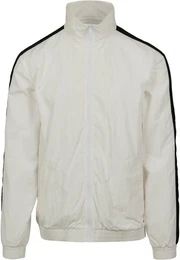 Allwetterjacke Herren Striped Sleeve Crinkle Track Jacket (1-St)
