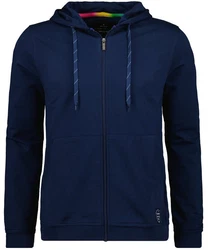 RAGMAN Sweatjacke Dunkelblau/Blau