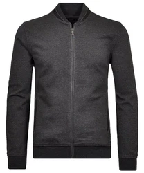 RAGMAN Sweatjacke Dunkelgrau/Grau