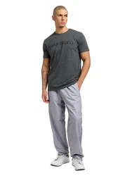 CARLO COLUCCI T-Shirt di Comun Grau/Dunkelgrau