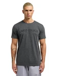 CARLO COLUCCI T-Shirt di Comun Grau/Dunkelgrau