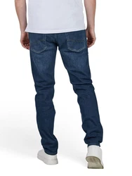 Jack & Jones Slim-fit-Jeans JJIGLENN Dunkelblau/Blau/Hellblau