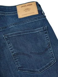 Jack & Jones Slim-fit-Jeans JJIGLENN Blau/Dunkelblau