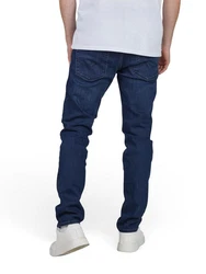 Jack & Jones Slim-fit-Jeans JJIGLENN Blau/Dunkelblau