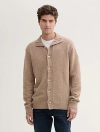 Cardigan Strickjacke mit Knopfleiste