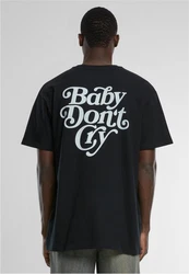 MT Upscale T-Shirt Baby Don't Cry Oversize Tee Schwarz/Rosa/Rot/Braun