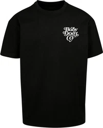 MT Upscale T-Shirt Baby Don't Cry Oversize Tee Schwarz/Rosa/Rot/Braun