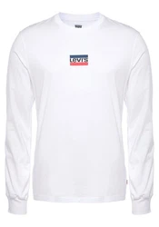 Levi's Langarmshirt GRAPHIC TEE Weiß/Creme/Braun/Dunkelblau
