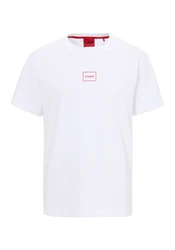 HUGO T-Shirt Laze T-Shirt mit Rundhalsausschnitt 