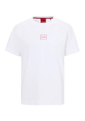 HUGO T-Shirt Laze T-Shirt mit Rundhalsausschnitt 