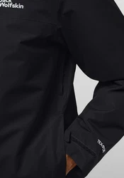 Jack Wolfskin 3-in-1 Funktionsjacke JASPER 3IN1 JKT Schwarz/Dunkelblau/Grau/Dunkelgrau