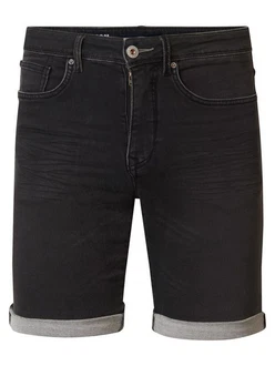 Petrol Industries Shorts Luau Schwarz/Grau/Dunkelgrau