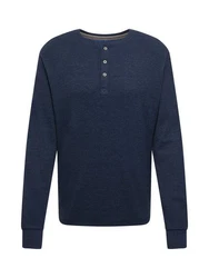 BLEND Shirt Noble Dunkelblau/Hellblau/Blau