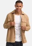 Indicode Langarmhemd INCooplon Beige/Khaki/Braun