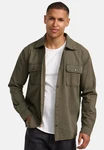 Indicode Langarmhemd INCooplon Dunkelgrün/Khaki