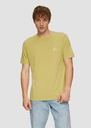 QS T-Shirt mit Front- und Rückenprint Grün/Khaki/Dunkelgrün/Neonfarben/Gelb/Hellgrün