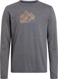 Langarmshirt He.-T-Shirt Harino M MELANGE/ANTHRACITE