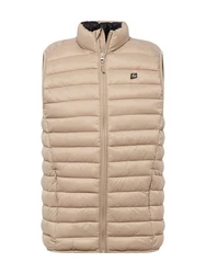 BLEND Weste 'Romsey' Beige/Khaki/Braun
