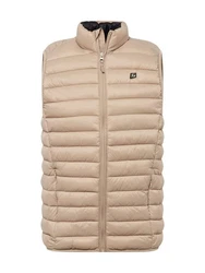 BLEND Weste 'Romsey' Beige/Khaki/Braun