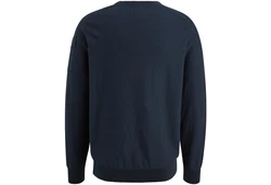 PME LEGEND Strickpullover R-NECK AMERICAN CLASSIC KNIT Dunkelblau/Blau