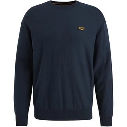 Strickpullover R-NECK AMERICAN CLASSIC KNIT aus Baumwolle