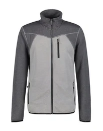 Fleecejacke BERTHOLD HELL GRAU