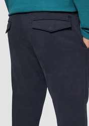 s.Oliver Stoffhose Regular Fit Chino Türkis/Blau/Grün