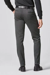 MEYER Chinohose CHICAGO Dunkelgrau/Khaki/Grau/Hellgrau