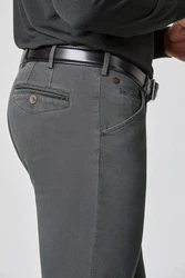 MEYER Chinohose CHICAGO Dunkelgrau/Khaki/Grau/Hellgrau