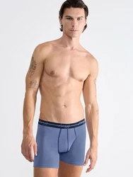 SLOGGI Boxershorts 'men Start' Blau/Dunkelblau/Hellblau