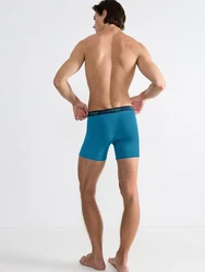 SLOGGI Boxershorts 'men Start' Dunkelblau/Lila/Blau
