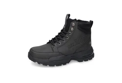 Dockers by Gerli Schnürboots Herren Stiefel Schwarz/Grau/Dunkelgrau/Braun