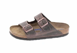 Birkenstock Pantolette Orange/Beige/Braun