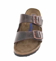 Birkenstock Pantolette Orange/Beige/Braun