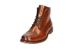 bugatti Schnürstiefel Braun/Beige/Orange