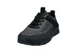 bugatti Sneaker Amper Schwarz/Dunkelgrau/Grau