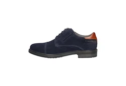 bugatti Schnürschuh Hellblau/Dunkelblau/Blau